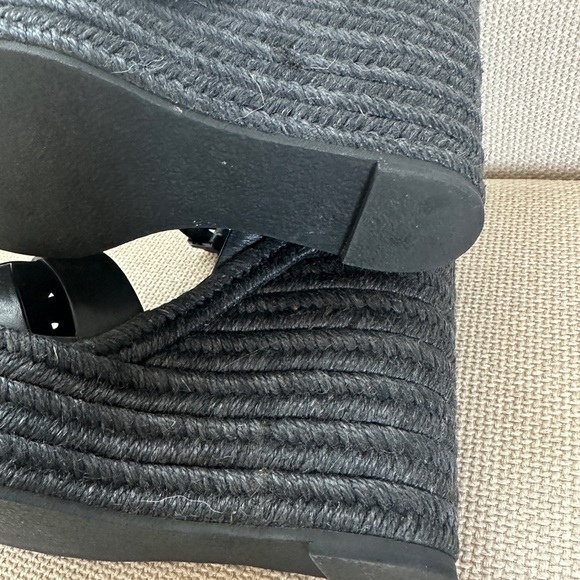 Saint Laurent Black Wedge Heels - Picture 6 of 14